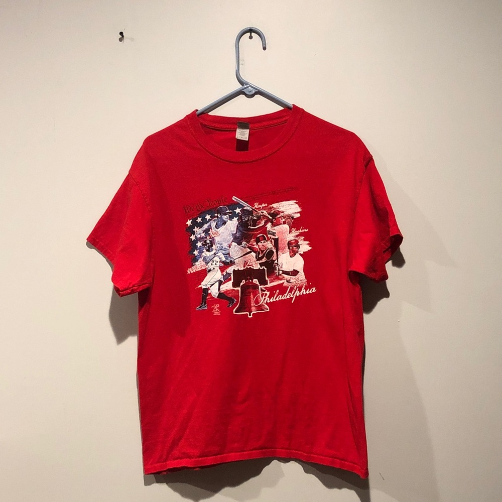Philadelphia Phillies 2019 MLBPA Constitution Script Shirt